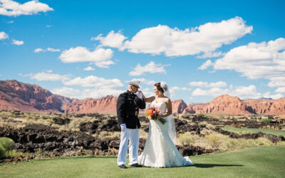 A Color-Blast Spring Wedding